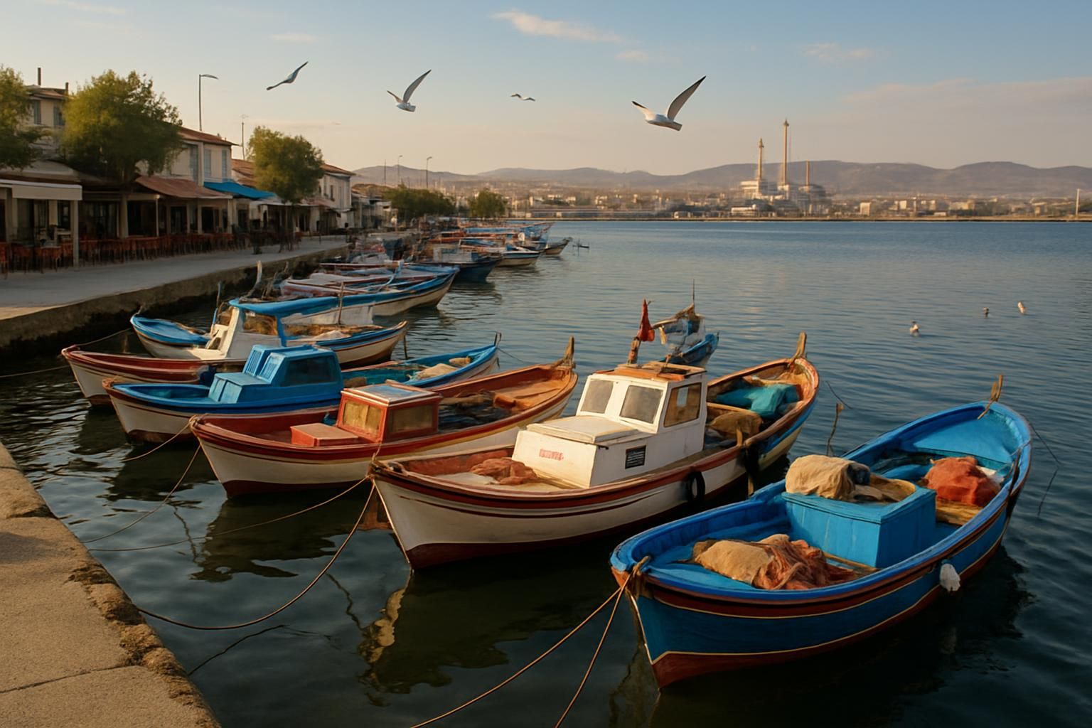 Aliağa limanı, Aliağa servis bölgesi
