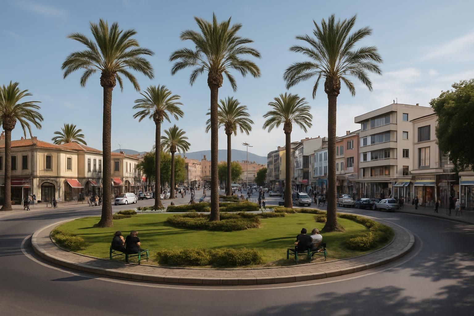 Bornova meydanı, Bornova servis bölgesi