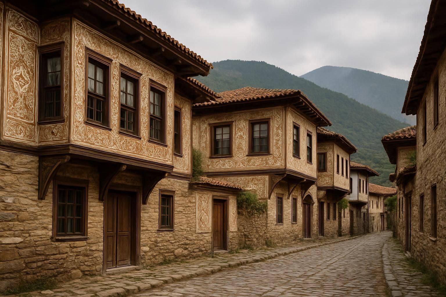 Birgi evleri, Ödemiş servis bölgesi