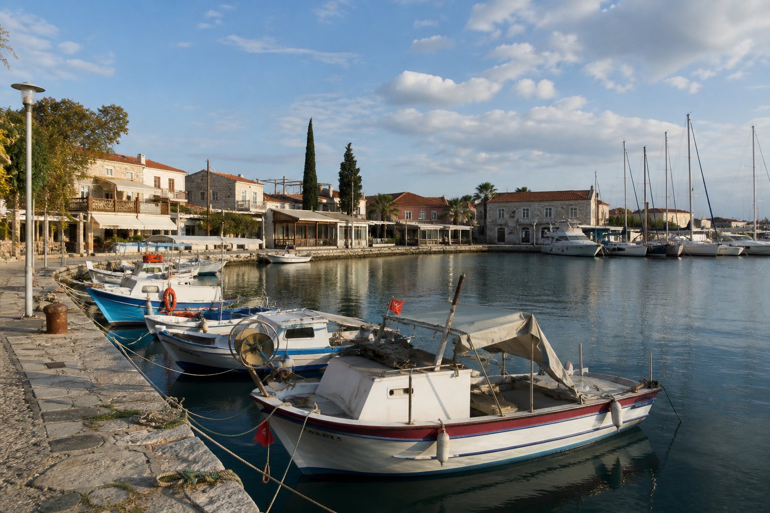 Urla İskele, Urla servis bölgesi
